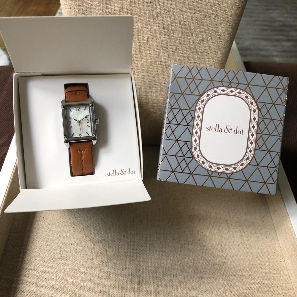 [Stella & Dot] Double Wrap Bracelet Watch